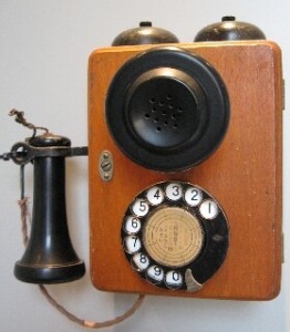 昔の電話